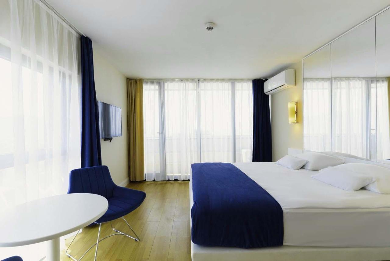 Elegance Sea View Aparthotel In Orbi City باتومي المظهر الخارجي الصورة