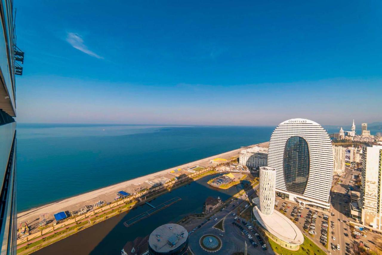 Elegance Sea View Aparthotel In Orbi City باتومي المظهر الخارجي الصورة
