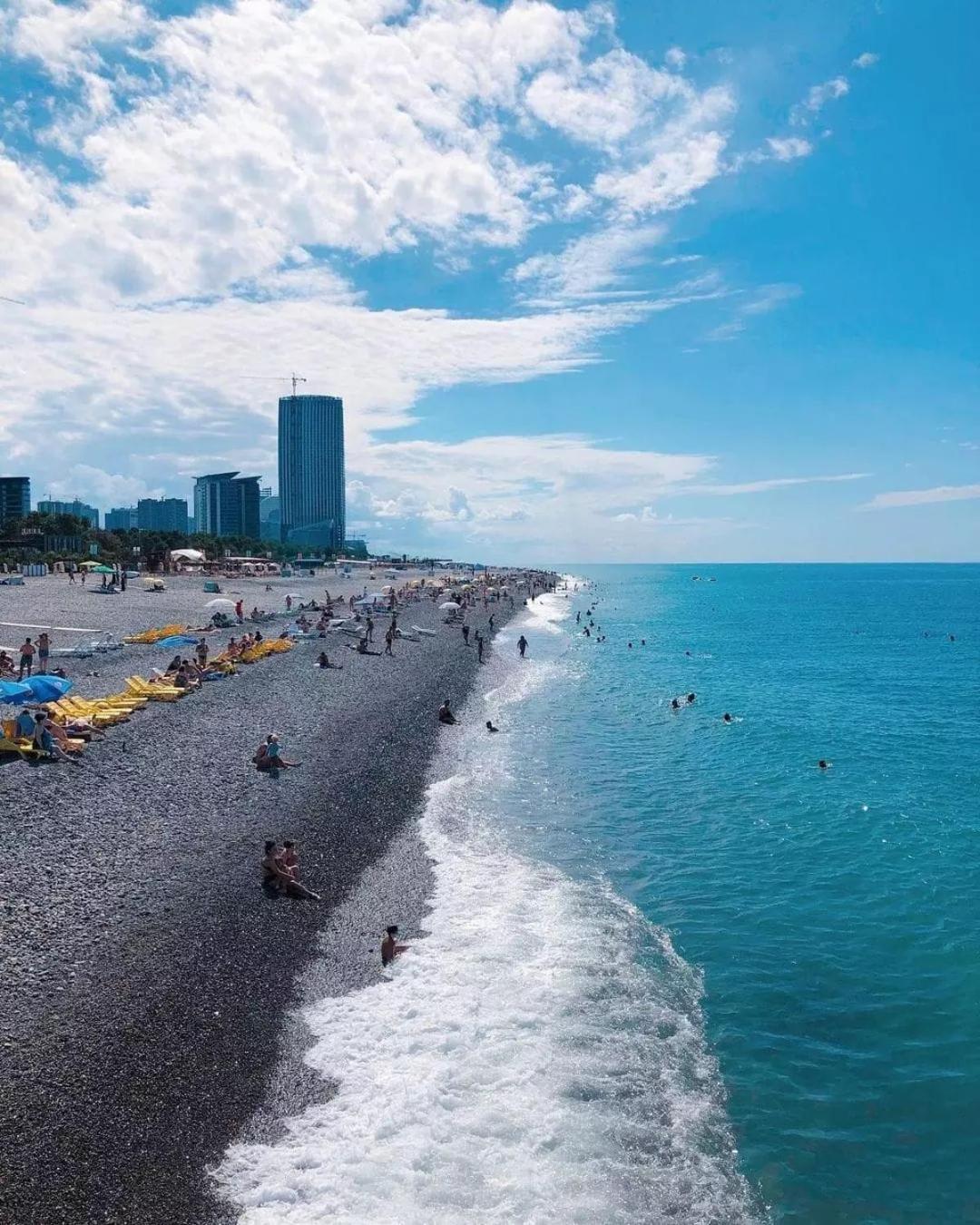 Elegance Sea View Aparthotel In Orbi City باتومي المظهر الخارجي الصورة